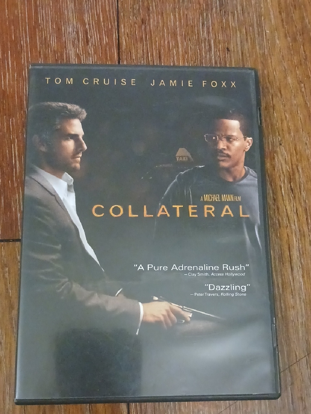 Collateral DVD — Black & Dark Gray Cover